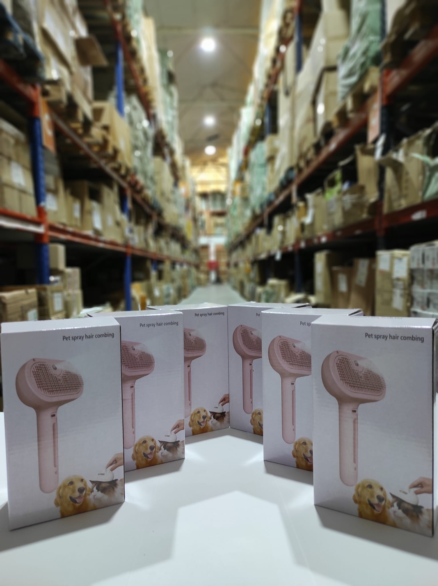 Cepillo de vapor para mascotas rosa - additional image 12