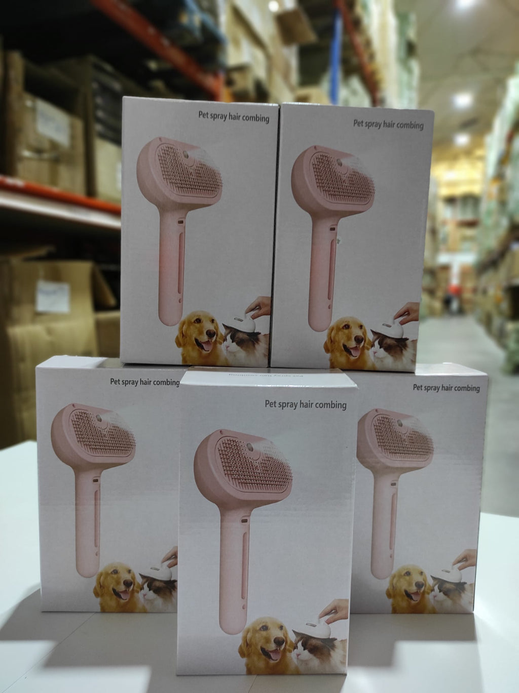 Cepillo de vapor para mascotas rosa - additional image 15