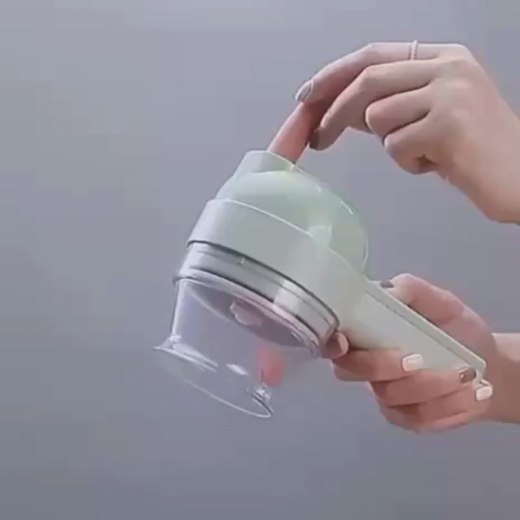 Cortador de Verduras Eléctrico 4 en 1